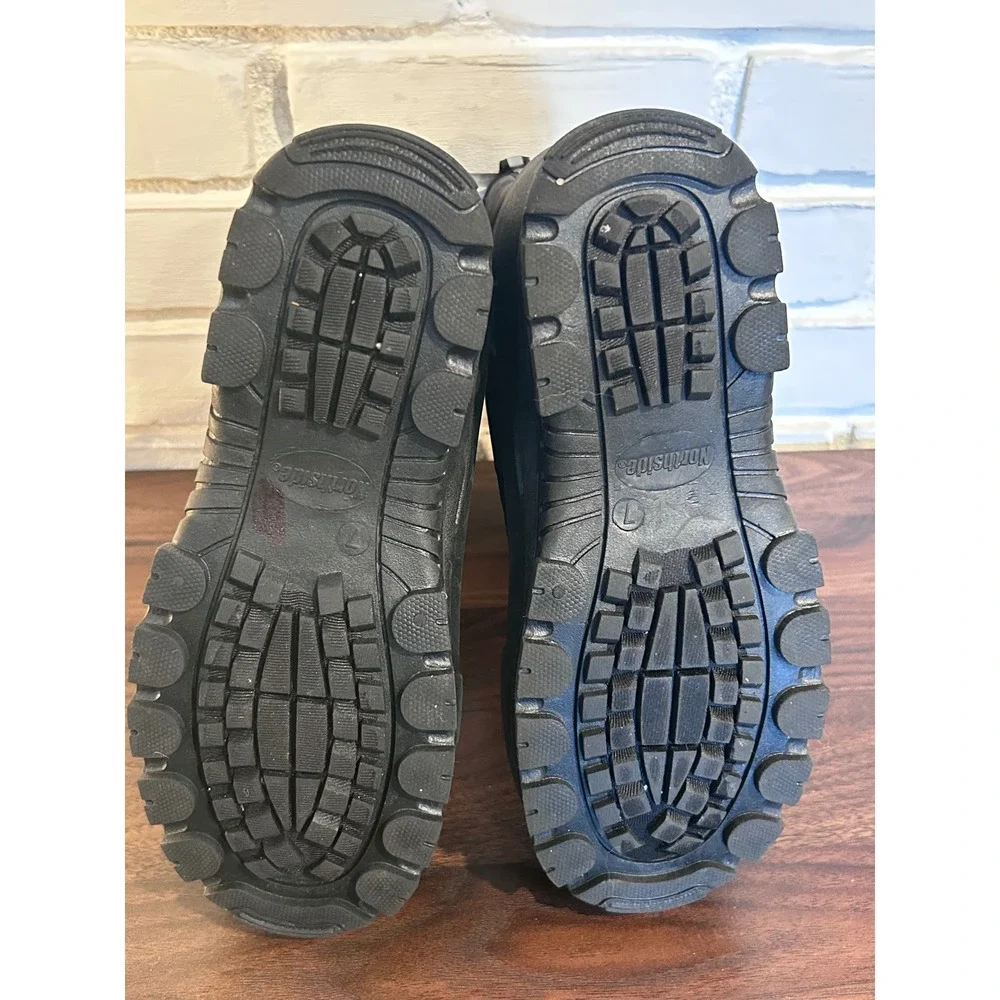 NWT Northside Kids‎ Snow Boots 3M Thinsulate Insulated Black Size 7 Winter Snow